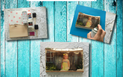 Create Custom Photo Gifts- Idea #3 Wood Transfer