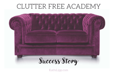 Clutter Free Success Story – Junk Drawer(s) & Family Time