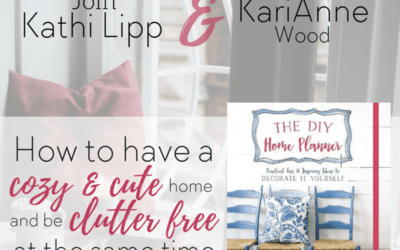 Live Tonight 7PM PDT!  How to Have a Cozy and Cute Home and Be Clutter Free at the Same Time