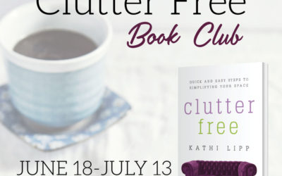 Back to Basics: Clutter Free Book Club Launches June 18