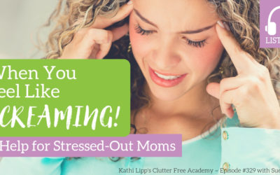 #329 When You Feel Like Screaming-Help For Stressed Out Moms With Sue Heimer