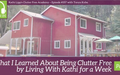 #357 What I Learned About Being Clutter Free by Living with Kathi for a Week Part 1 with Tonya Kubo