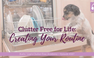 #387: Clutter Free for Life: Creating Your Routine