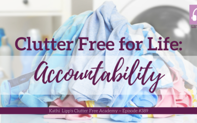 #389: Clutter Free for Life: Accountability