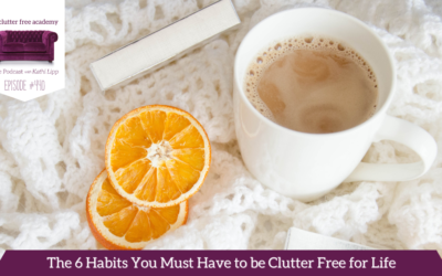 440 The 6 Habits You Must Have to be Clutter Free for Life Part 1