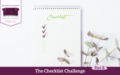 463 The Checklist Challenge Part 2 Questions with Kathi and Kelly